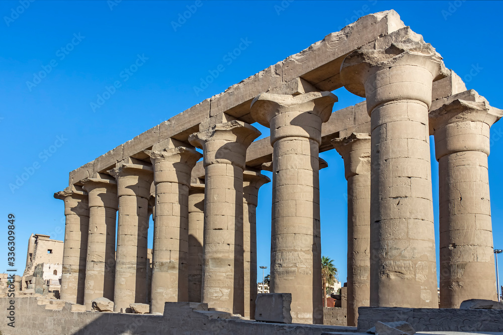 Processional colonnade of Amenhotep III