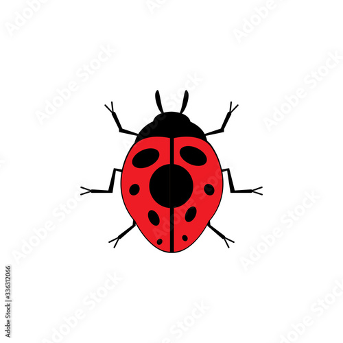 bug vector illustration icon design template