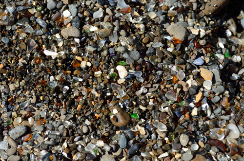 Agate sea glass beach