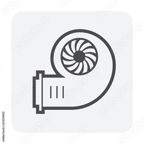blower icon black