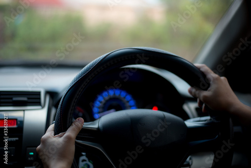Asians drive on roads, obey traffic rules and regulations. For the safety of the use of cars on the road