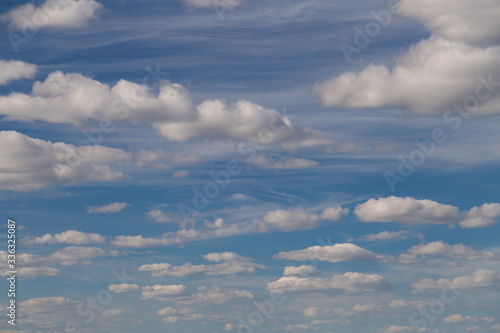 sky, air, background, beautiful, beauty, blue, clear, cloudscape, clouds, full, high, heaven, horizontal, large, light, meteorology, nature, , color, day, scenics, space, panoramic, textured, weather