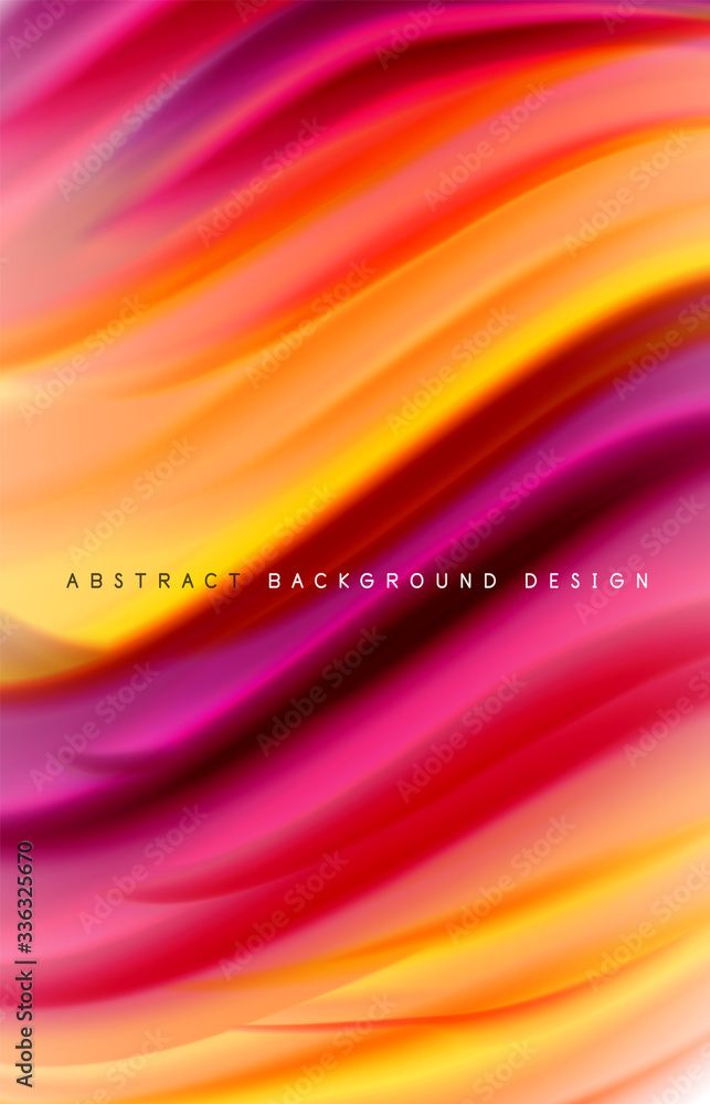 Abstract background - fluid color gradient waves, with dynamic motion line effect. Vector Illustration For Wallpaper, Banner, Background, Card, Book Illustration, landing page Abstract background - fluid color gradient waves, with dynamic motion line effect. Vector Illustration For Wallpaper, Banner, Background, Card, Book Illustration, landing page