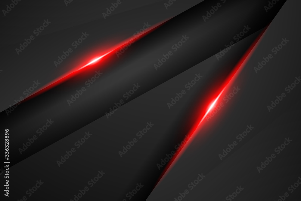 Abstract black technology concept design. Vector template background , abstract metallic red black frame layout design tech innovation concept background Abstract black technology concept design. Vector template background , abstract metallic red black frame layout design tech innovation concept background