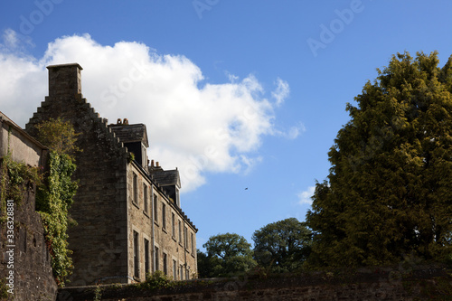 Bodmin (England), UK - August 20, 2015: Bodmin Jail Naval Prison outside view, Cornwall, England, United Kingdom. photo