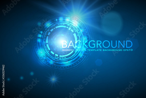 Vector abstract background shows the innovation of technology and technology concepts. Can be applied to your businesses.