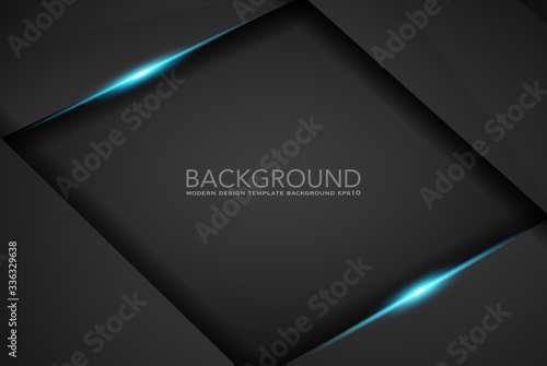 black abstract background pattern stripe paper material 3d render. business technology commercial sale concept layout with copy space