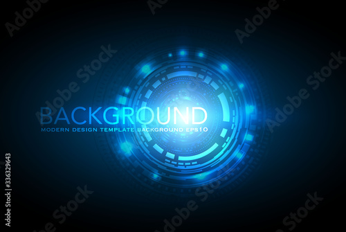Vector abstract background shows the innovation of technology and technology concepts. Can be applied to your businesses.