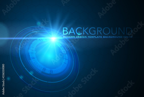 Vector abstract background shows the innovation of technology and technology concepts. Can be applied to your businesses.