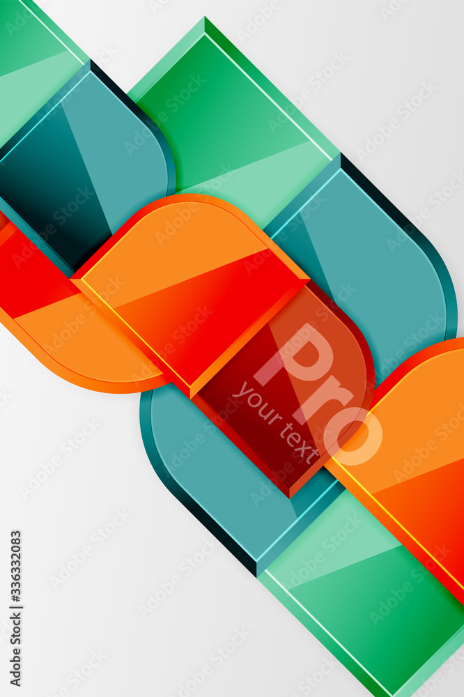Glossy glass squares with round elements geometric composition. Abstract geometric background with 3d effect composition For Wallpaper, Banner, Background, Card, Book Illustration, landing page Glossy glass squares with round elements geometric composition. Abstract geometric background with 3d effect composition For Wallpaper, Banner, Background, Card, Book Illustration, landing page