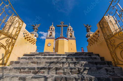 Church of Our Lady of Remedies in Cholula, Mexico. Latin America. photo