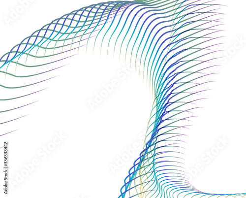 Abstract background blend wave line design for Wallpaper, Banner, Background, Card, Book Illustration, landing page