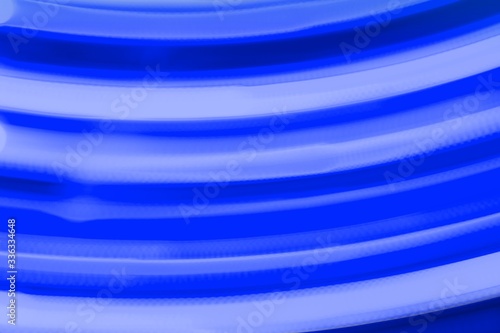 blue bar moving blurred optic fiber rays texture - fantastic abstract photo background