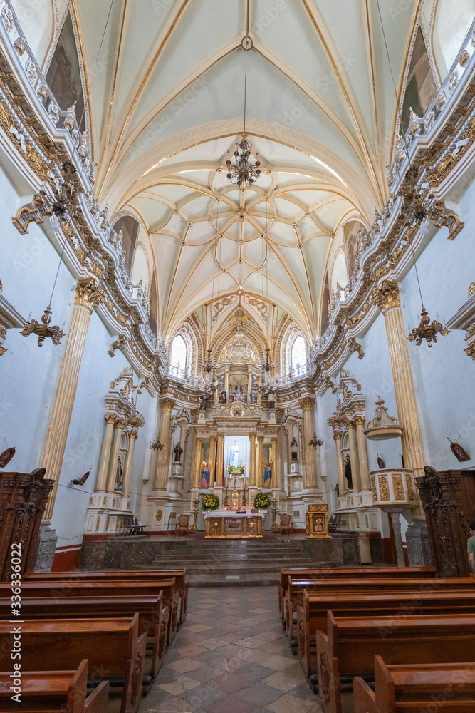 Convent of San Gabriel in Cholula, Mexico. Latin America.