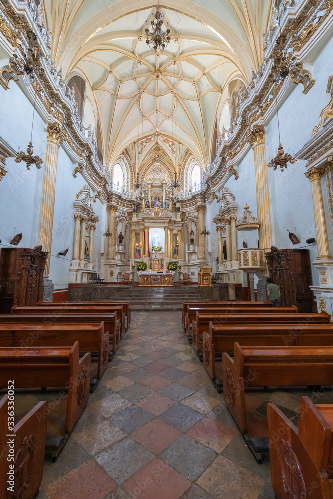 Convent of San Gabriel in Cholula, Mexico. Latin America.