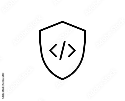 Free Download Code line icon - GFXLoad