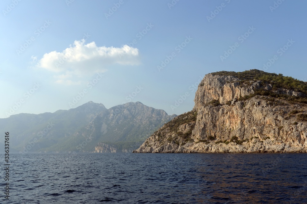 Aegean Sea near the city of Marmaris. Turkey Aegean Sea near the city of Marmaris. Turkey