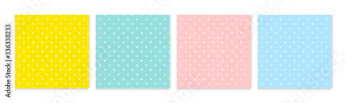 Background pattern seamless dot abstract colorful pastel colors. Summer background design.