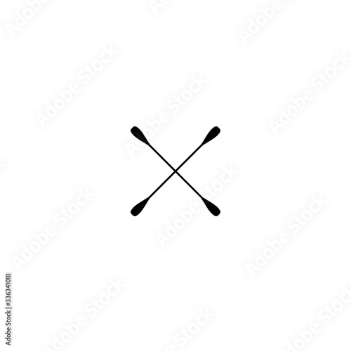 paddle icon vector