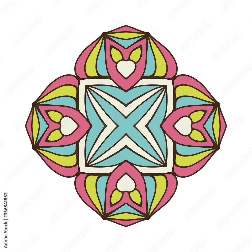 Fototapeta premium Mandala. Ethnic decorative element