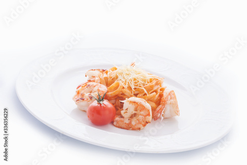 Delicious deep fried shrimps