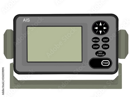 AIS Automatic Identification System Illustration