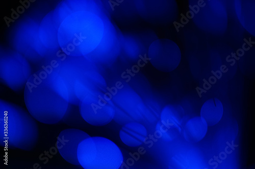 Abstract background with classic blue lights. It can be used as overlay.