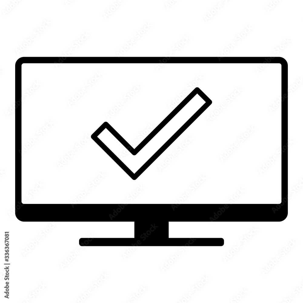 Haken und Monitor Haken und Monitor
