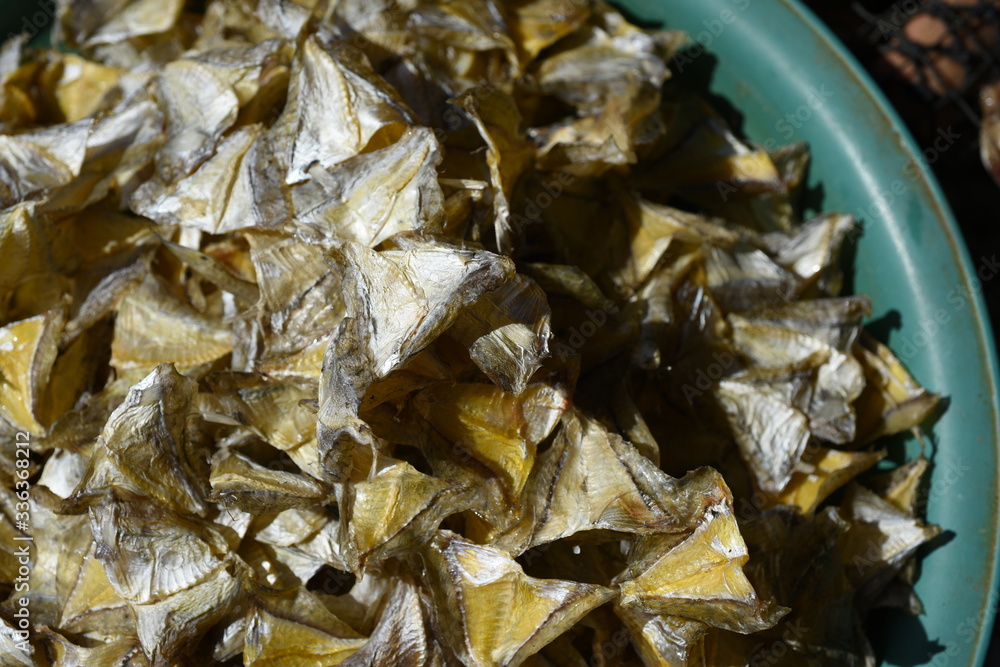 Dried fish is a process for keeping food for longer periods of time.