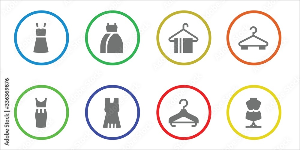 boutique icon set boutique icon set