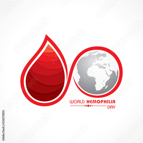 Background for World Hemophilia Day -17th April