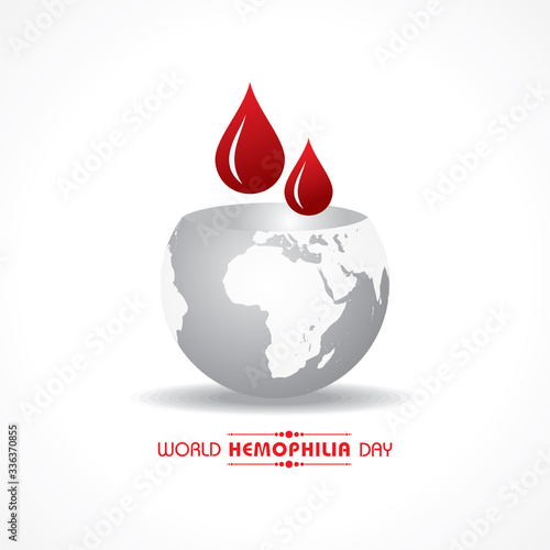 Background for World Hemophilia Day -17th April