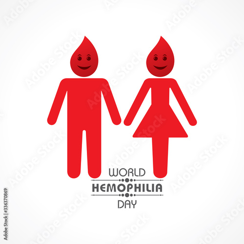 Background for World Hemophilia Day -17th April