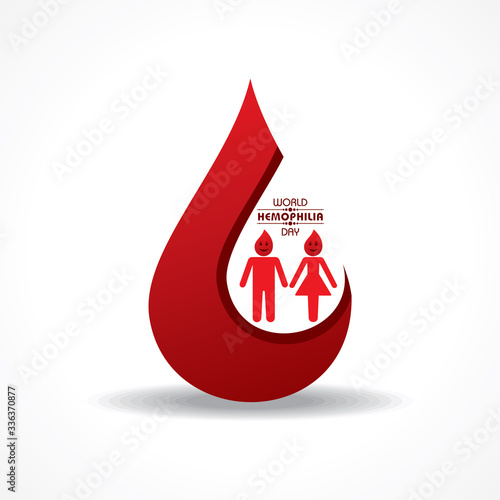 Background for World Hemophilia Day -17th April