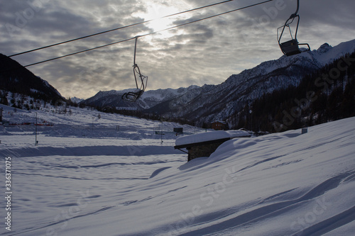 ski mountaineering trip to Argentera in the upper Stura Valley