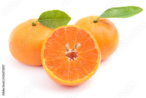  orange isolated on white background