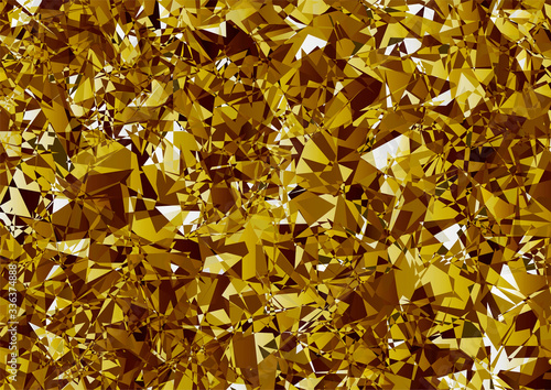 キラキラ輝く金箔のテクスチャ