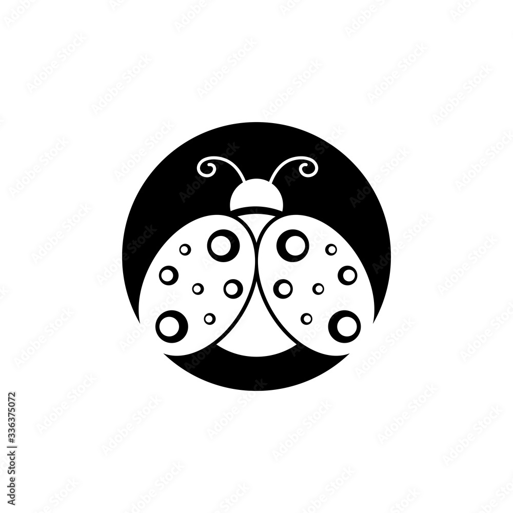 bug vector illustration icon design template bug vector illustration icon design template