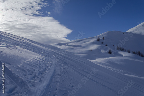 ski mountaineering trip to Argentera in the upper Stura Valley