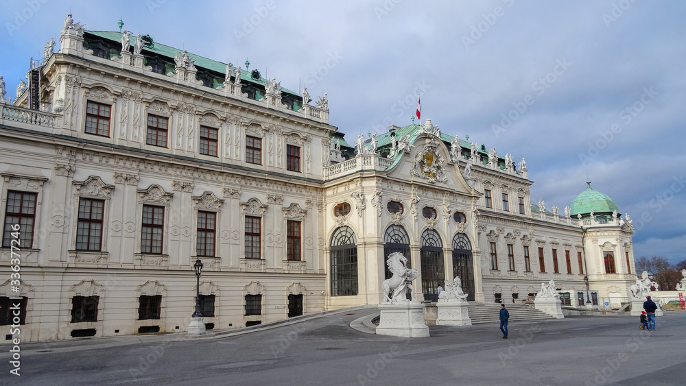 Obraz premium Vienna - elegant capital of Austria, beautiful city