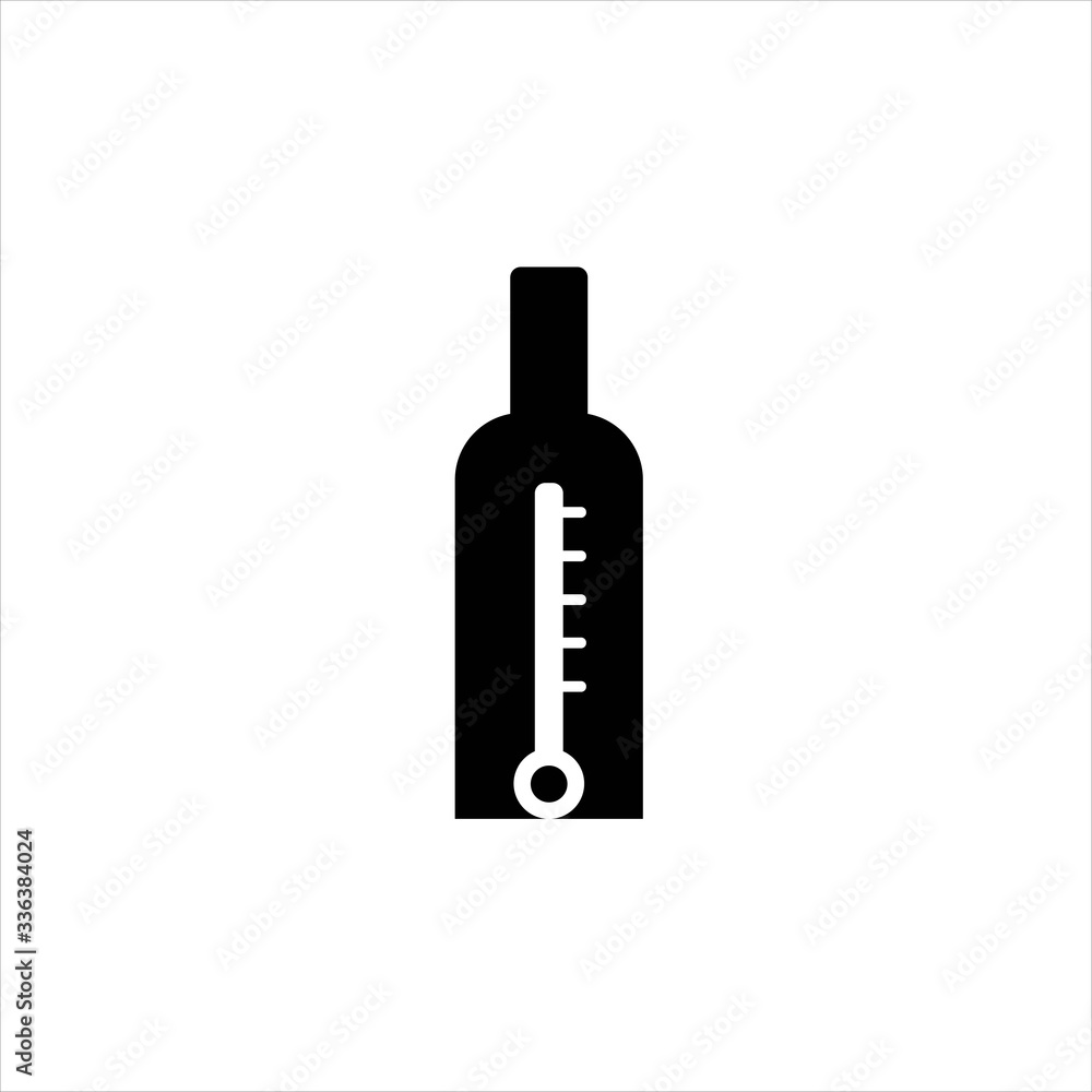 mercury thermometer bottle logo designs Vector Image mercury thermometer bottle logo designs Vector Image