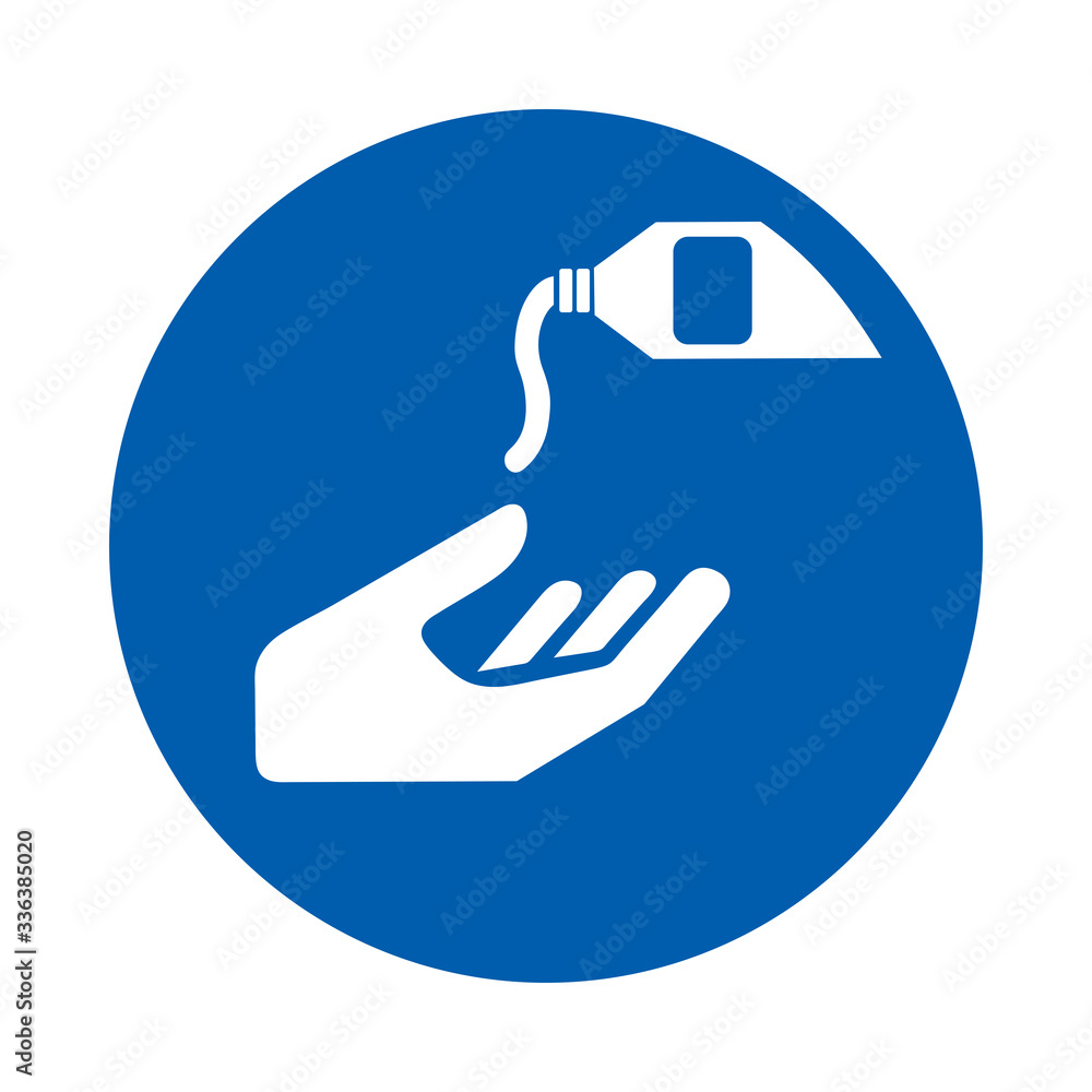 Use barrier / protection cream. M022. Standard ISO 7010. Safety and precaution signs, for every