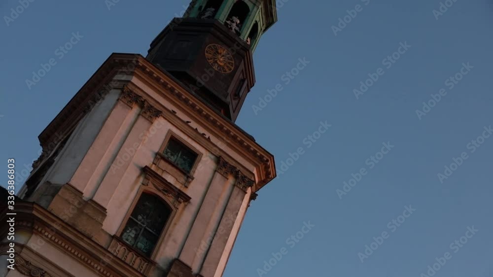 charming basilica church eastern Europe dutch-angle charming basilica church eastern Europe dutch-angle