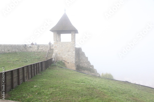 old castle in the mountains