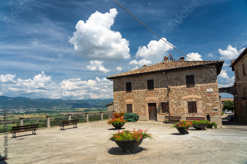 Citerna, old village in Tuscany, Italy photo