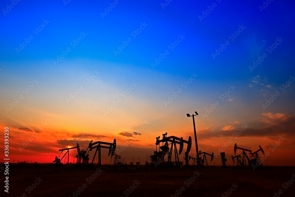 The oil pump, industrial equipment The oil pump, industrial equipment