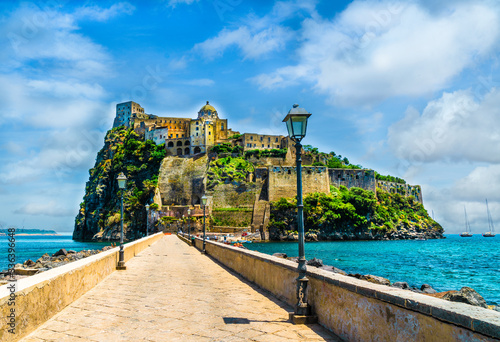 Aragoneze Castle, amazing fortress at Ischia Island