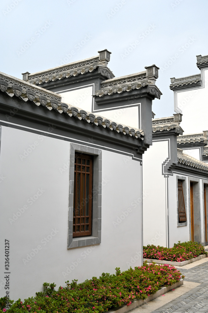 Huizhou architecture courtyard of southern China