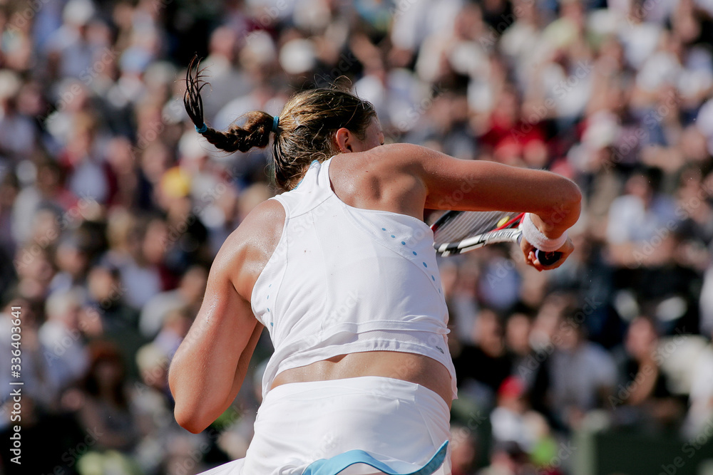 France, Paris, Tournoi de Tennis de Roland Garros Stock Photo | Adobe Stock