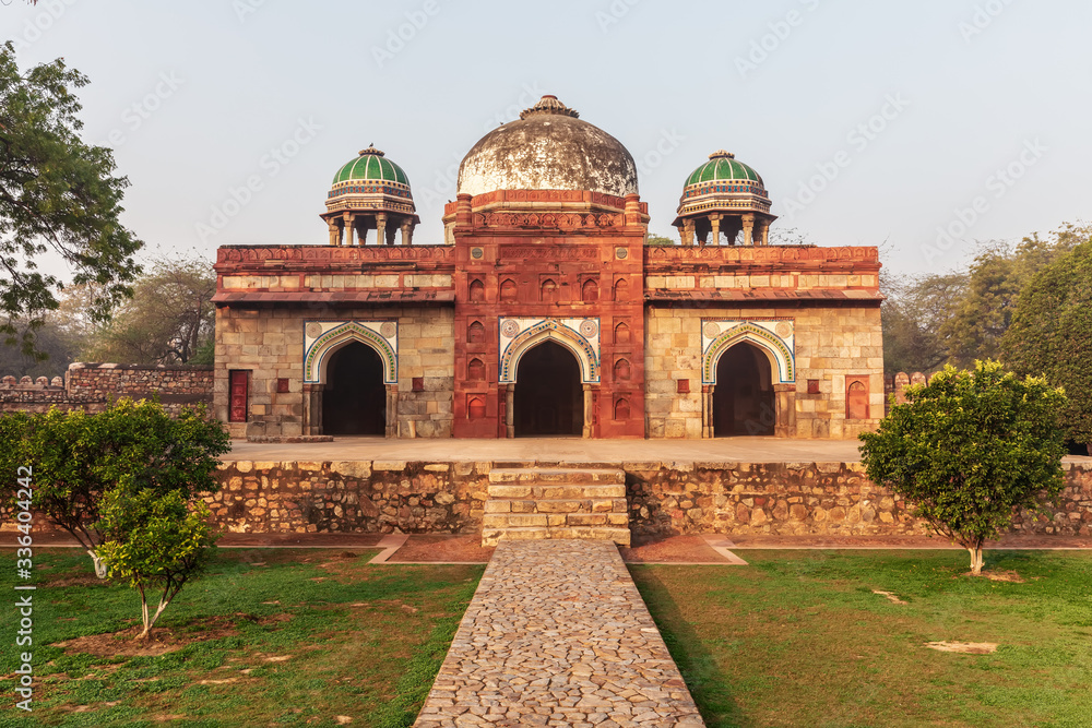 Isa Khan's Mosque, Humayun's Tomb, New Delhi, India